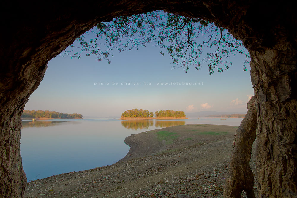 ด้านธรรมชาติที่สวยงาม -  อ่างเก็บน้ำเขื่อนสิริกิติ์